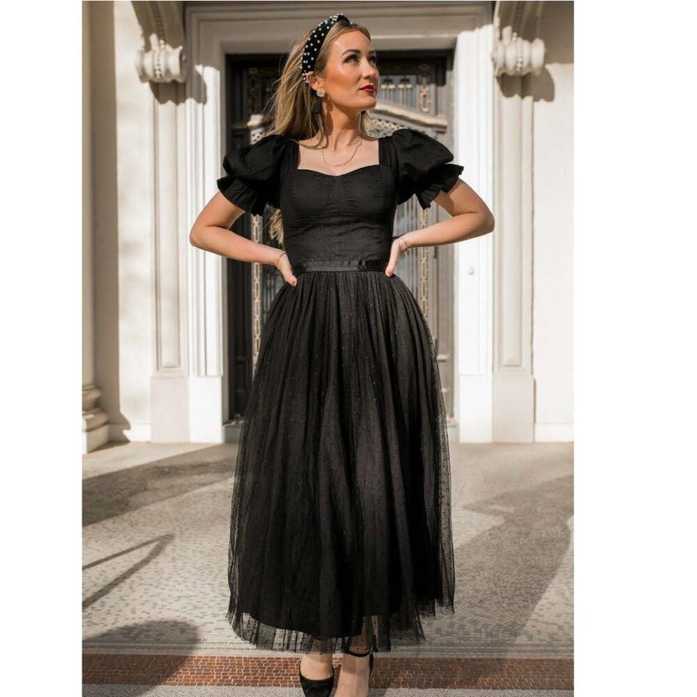 Ivy City Black Ballerina Dress